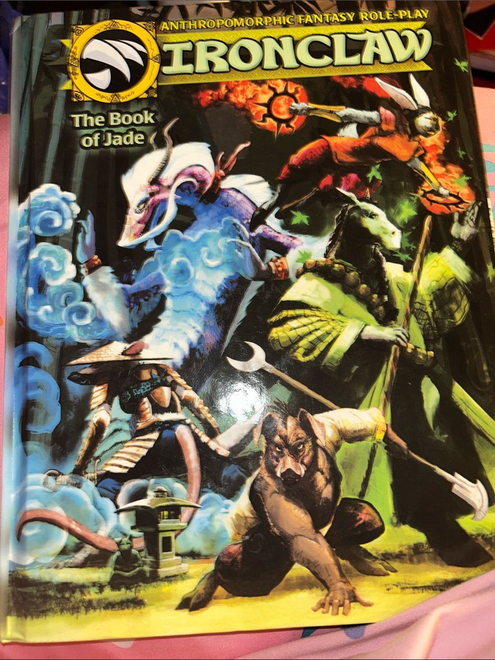 : The Book of Jade Kids Role-Play Book - Green & Blue Artwork